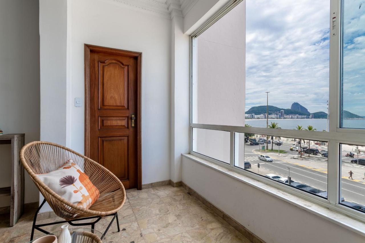 Sofisticado Em Copacabana - Vista Para Praia - A403 Z3 Daire Rio de Janeiro Dış mekan fotoğraf