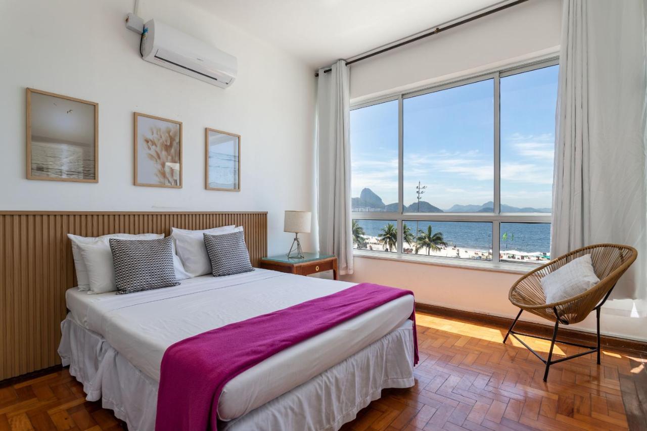 Sofisticado Em Copacabana - Vista Para Praia - A403 Z3 Daire Rio de Janeiro Dış mekan fotoğraf